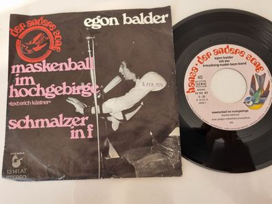 Hugo Egon Balder - Maskenball im Hochgebirge 7'' Vinyl Germany