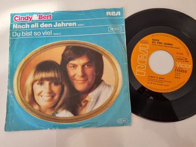 Cindy & Bert - Nach all den Jahren 7'' Vinyl Germany