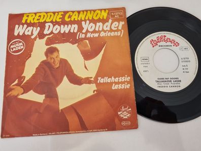 Freddie Cannon - Way down yonder (In New Orleans) 7'' Vinyl Germany