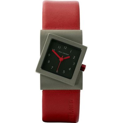 Uhr - Turn - rot / schwarz