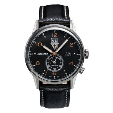 Chronograph - Junkers G38 - Dual Time - 6940-5