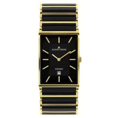 Uhr - York Ceramic Herr - 1-1593.1G - Schwarz Gold