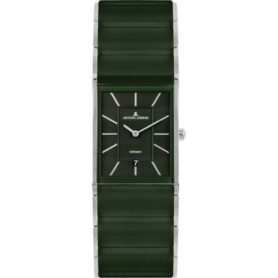 Uhr - Dublin 1-1939G- Keramik Grün