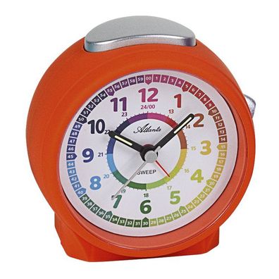 Wecker - Quarz - Orange Lernwecker