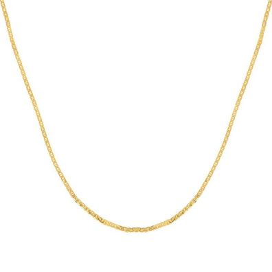 Halskette 39 cm - Silber Gold - Layeringkette kurz