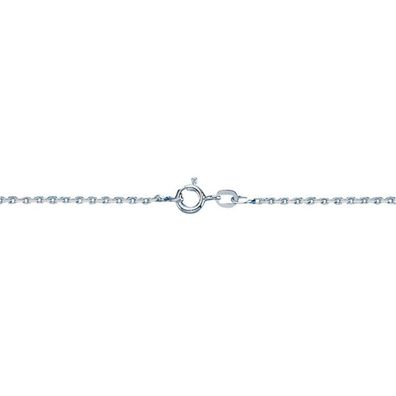 Halskette 38 cm - Sterlingsilber - Anker - silber
