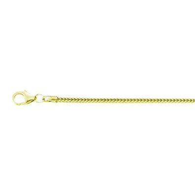 Halskette 45cm - Gold 333 8K - Fuchsschwanz