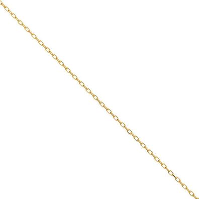 Halskette 40 cm - Gelbgold 375 - Ankerkette