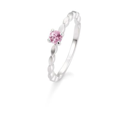 Ring - Weißgold 585 - Saphir pink