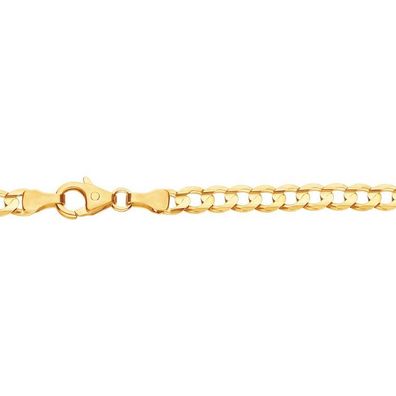 Armband 21cm - Gold 375 - 9K - Panzer Muster
