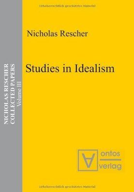 Collected papers; Teil: Vol. 3., Studies in idealism