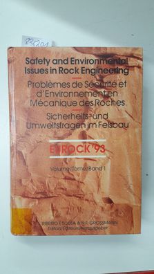 Safety and Environmental Issues in Rock Engineering: Proceedings of the ISRM Internat