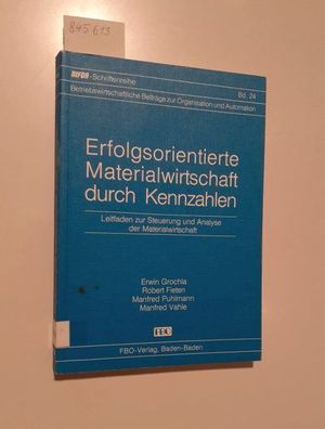 Erfolgsorientierte Materialwirtschaft durch Kennzahlen