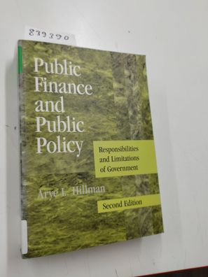 Public Finance and Public Policy: Responsibilities and Limitations of Government