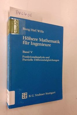 Höhere Mathematik für Ingenieure, 5 Bde., Bd.5, Funktionalanalysis und Partielle Diff