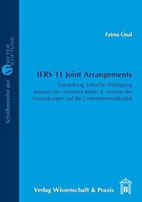 IFRS-11-Joint-Arrangements : Darstellung, kritische Würdigung anhand von comment lett