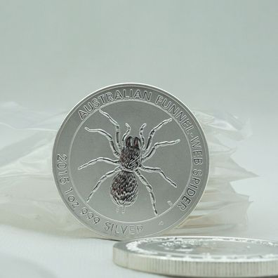 Seltene 1 Dollar Münze Australien 2015 Spider Elisabeth II (Mün102)