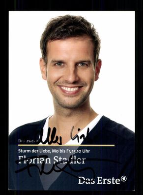 Florian Stadler Sturm der Liebe Autogrammkarte Original Signiert + F 15889