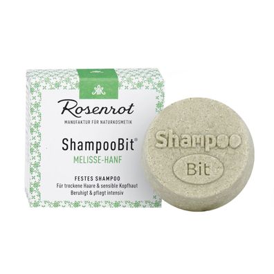 Rosenrot ShampooBit Melissa-Hanf 60g
