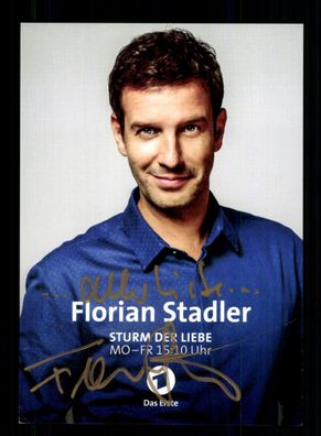 Florian Stadler Sturm der Liebe Autogrammkarte Original Signiert + F 15812