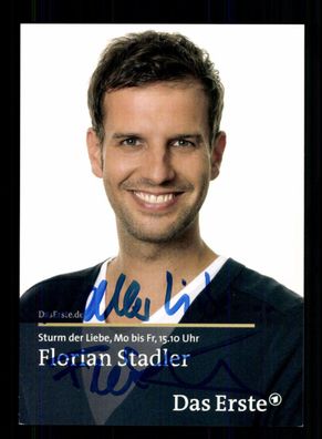 Florian Stadler Sturm der Liebe Autogrammkarte Original Signiert + F 15892