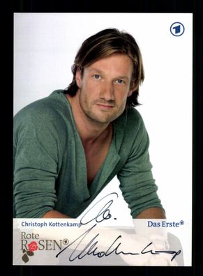 Christoph Kottenkamp Rote Rosen Autogrammkarte Original Signiert + F 16143