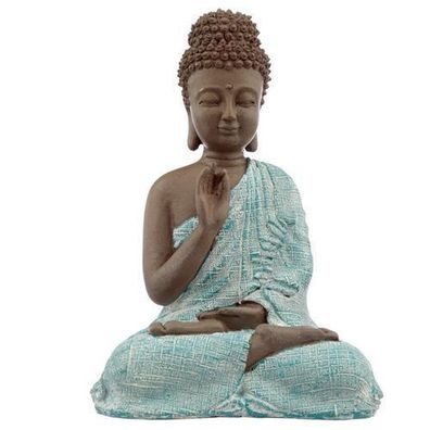 Thai Buddha, braun und grünspanig - Meditation