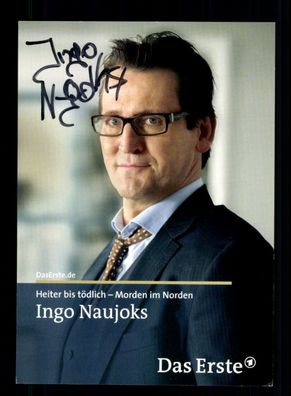 Ingo Naujoks Heiter bis tödlich Original Signiert + F 16234