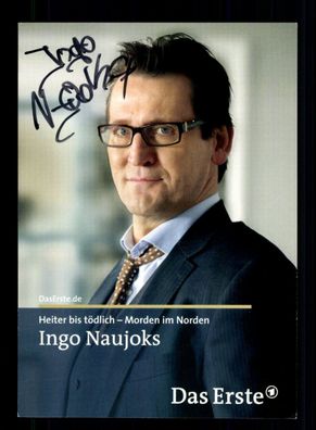 Ingo Naujoks Heiter bis tödlich Original Signiert + F 16235