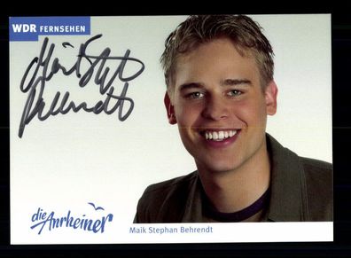 Maik Stephan Behrendt Die Anrheiner Autogrammkarte Original Signiert + F 16259
