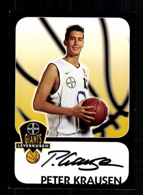 Peter Krausen Giants Leverkusen Basketball Original Signiert + A 228228