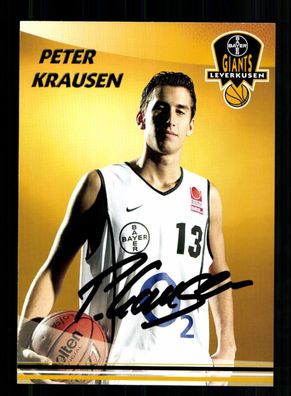 Peter Krausen Giants Leverkusen Basketball Original Signiert + A 228230