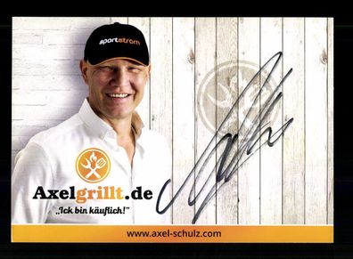 Axel Schulz Autogrammkarte Original Signiert Boxen + A 228481