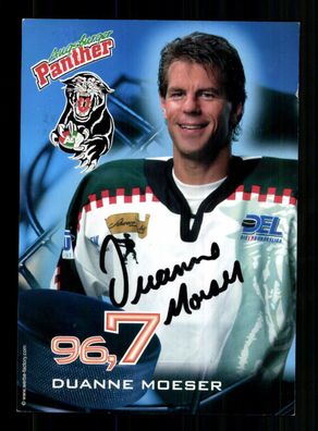 Duanne Moeser Augsburger Panther 2002-03 Original Signiert Eishockey + A 228451