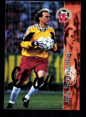Jörg Schmadtke SC Freiburg Panini Card 1996 Original Signiert + A 228823