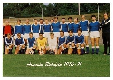 Armimia Bielefeld Mannschaftskarte 1970-71