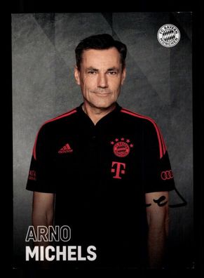 Arno Michels Autogrammkarte Bayern München 2022-23 Original Signiert