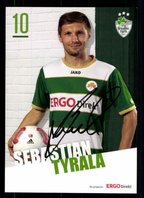 Sebastian Tyrala Autogrammkarte Greuther Fürth 2012-13 Original Sign + A 228829