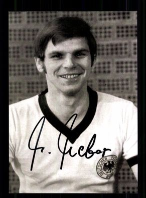 Wolfgang Weber Autogrammkarte DFB WM 1970 Original Signiert + 2