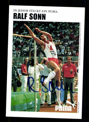 Ralf Sonn Autogrammkarte Original Signiert Leichtathletik + A 228319