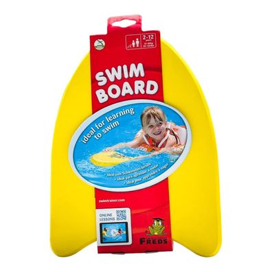 Freds Swim Academy 66666 - Swim-Board (gelb) Schwimmhilfe Schwimmbrett Kinder