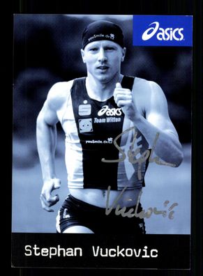 Stephan Vuckovic Autogrammkarte Original Signiert Leichtathletik + A 228366