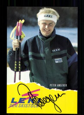 Peter Angerer Autogrammkarte Original Signiert Biathlon + A 228151