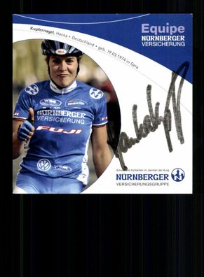 Hanka Kupfernagel Autogrammkarte Original Signiert Radsport + A 227970