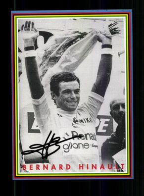 Bernard Hinault Tour de France Sieger Original Signiert Radsport + A 228657