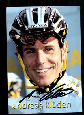 Andreas Klöden Autogrammkarte Original Signiert Radsport + A 227990