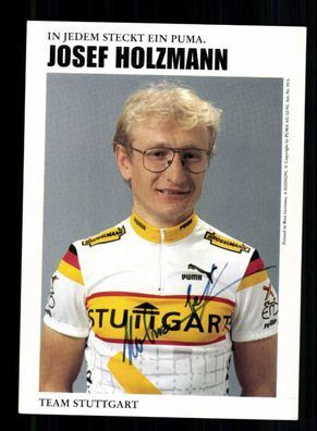 Josef Holzmann Autogrammkarte Original Signiert Radsport + A 228001