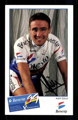 Alex Zülle Autogrammkarte Original Signiert Radsport + G 38799