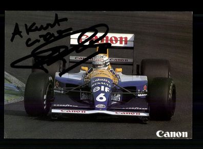 Riccardo Patrese Autogrammkarte Formel 1 Original Signiert + A 228625