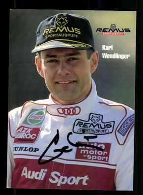 Karl Wendlinger Autogrammkarte Formel 1 Original Signiert + A 228633